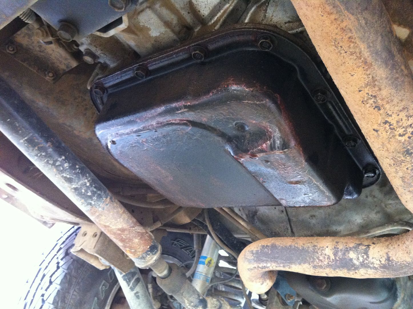 leaking trans pan Jeep Enthusiast Forums